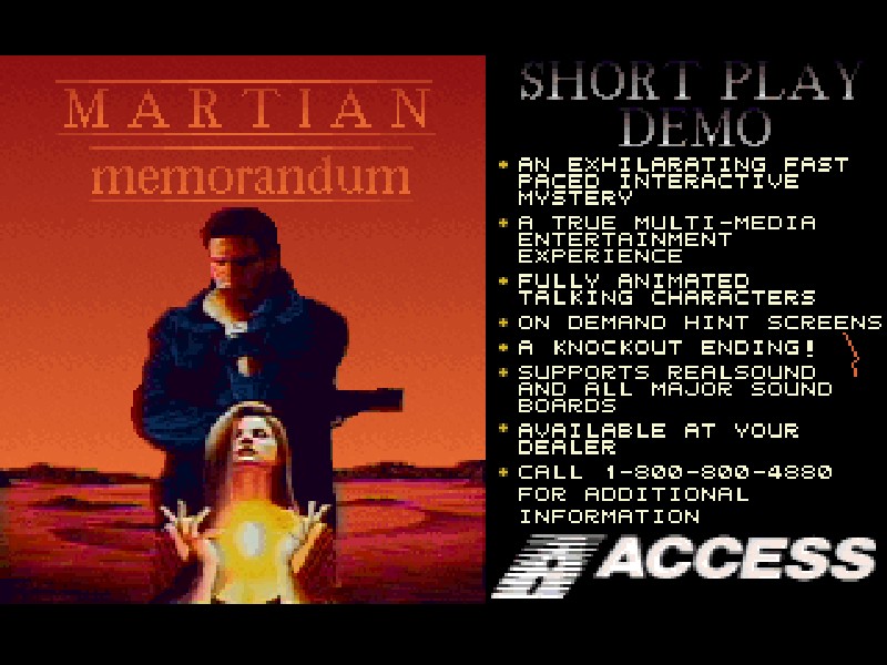 Martian Memorandum